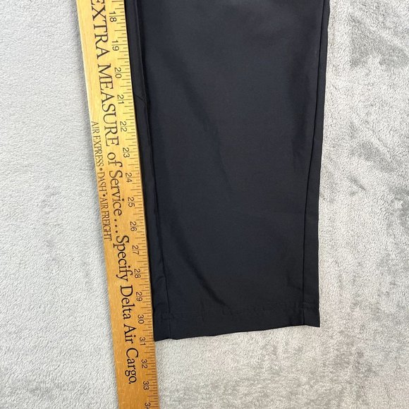 ADIDAS Aeroready Performance Athletic Black Lightweight Track Pants Small - Picture 8 of 8